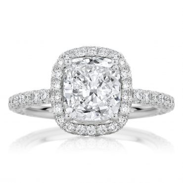 Cushion Cut Engagement Rings