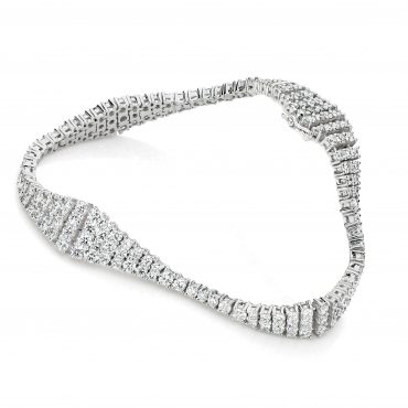 Diamond Wave Bracelet