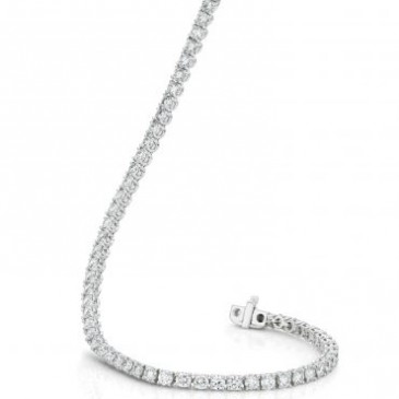 Diamond White Gold Tennis Bracelet