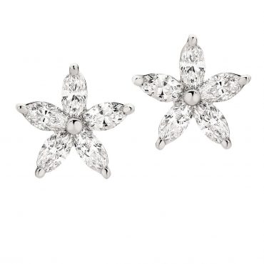 Elegant Set with Marquise Diamond