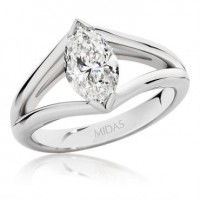 Marquise Cut Diamond Solitaire