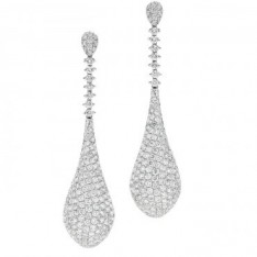 Sparkling Drop Earrings
