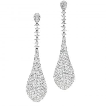Sparkling Drop Earrings