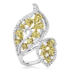Wrapping leaf ring
