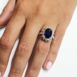 What does my coloured engagement ring mean?