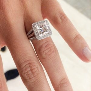 Engagement ring spotlight: The princess cut
