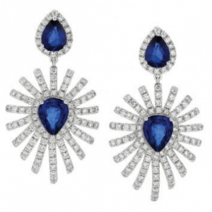 sapphire earrings