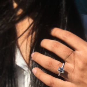 Engagement ring spotlight: The emerald cut