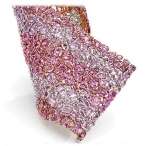 rare pink diamond bracelet