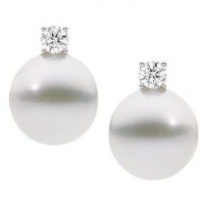 Pearl earrings