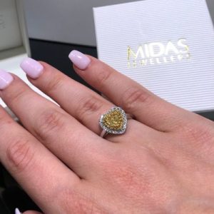 Adding colour to your engagement ring