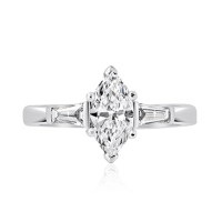 Marquise Diamond and Baguette Trilogy