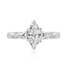 Marquise Diamond and Baguette Trilogy