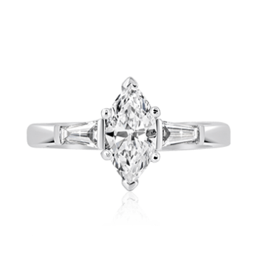 Marquise Diamond and Baguette Trilogy
