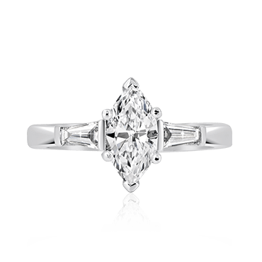 Marquise Diamond and Baguette Trilogy
