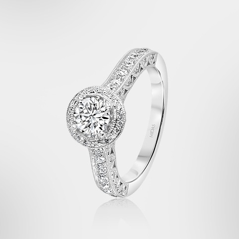 Customise Your Round Cut Diamond Ring