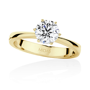 Dazzling Round Brilliant Cut Solitaire