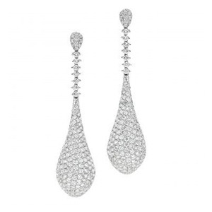 Sparkling Drop Earrings