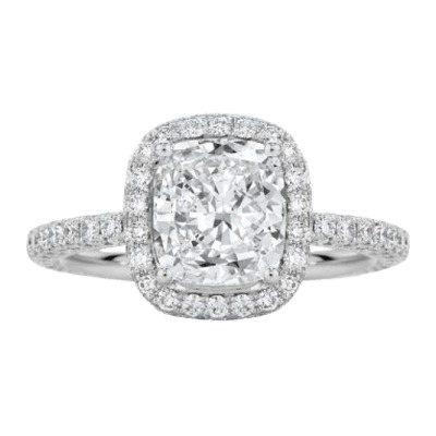 Our collection of white gold engagement rings