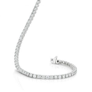 Diamond White Gold Tennis Bracelet