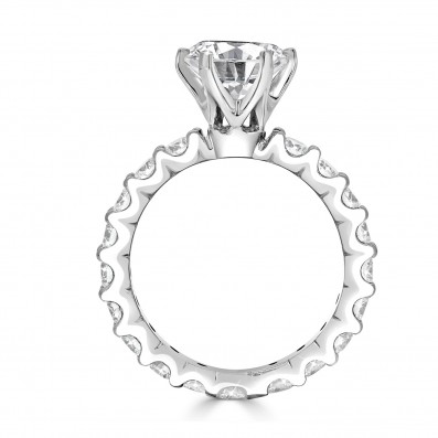 Brilliant Solitaire Claw Set Engagement Ring