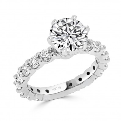 Brilliant Solitaire Claw Set Engagement Ring