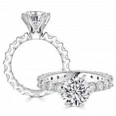 Brilliant Solitaire Claw Set Engagement Ring