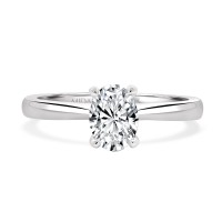 Oval Solitaire Engagement Ring