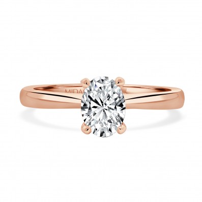 Oval Solitaire Engagement Ring