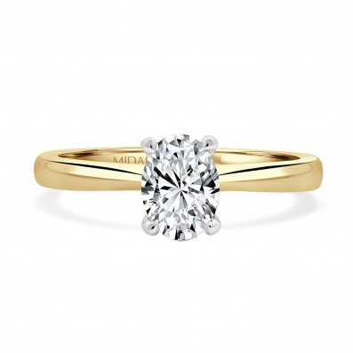 Oval Solitaire Engagement Ring