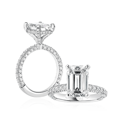 White Gold Engagement Rings