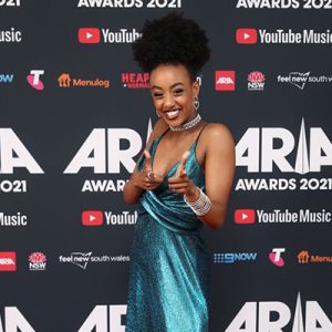 Jewellery seen at the 2021 ARIA Awards