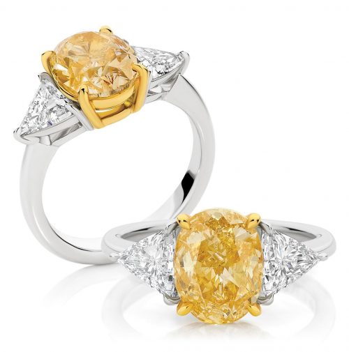 Yellow Diamond Rings Yellow Diamond Rings